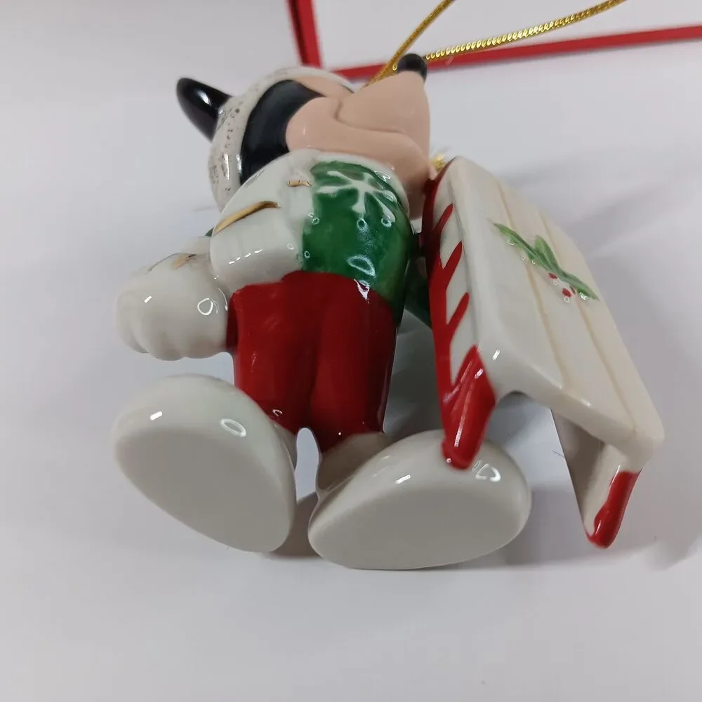 Lenox Disney 2020 Annual Let It Snow Mickey Mouse Christmas Ornament Holiday